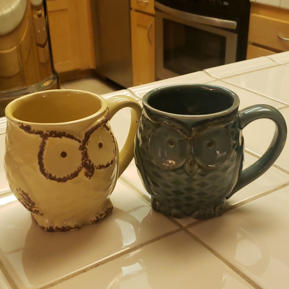 Owl mugs